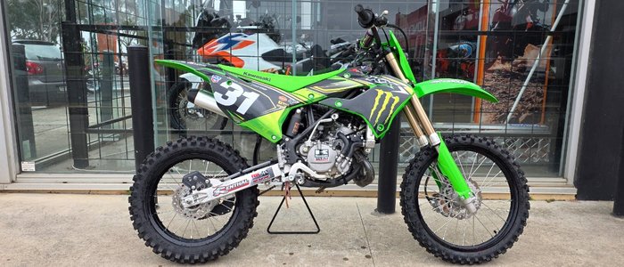 2025 Kawasaki 2025 Kawasaki 112CC KX112 (KX112ASFNN) Motocross GREEN