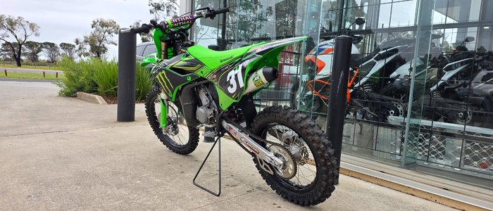 2025 Kawasaki 2025 Kawasaki 112CC KX112 (KX112ASFNN) Motocross GREEN