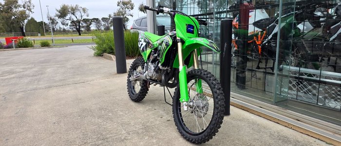 2025 Kawasaki 2025 Kawasaki 112CC KX112 (KX112ASFNN) Motocross GREEN