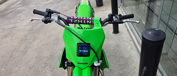 2025 Kawasaki 2025 Kawasaki 112CC KX112 (KX112ASFNN) Motocross GREEN