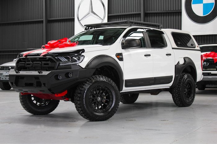 2021 Ford Ranger XL PX MkIII MY21.25 4X4 Dual Range Arctic White