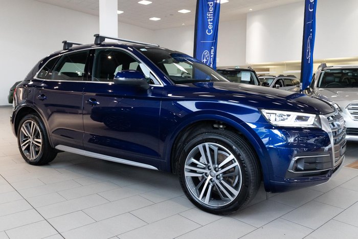 2018 Audi Q5 45 TFSI sport FY MY19 4X4 On Demand BLUE