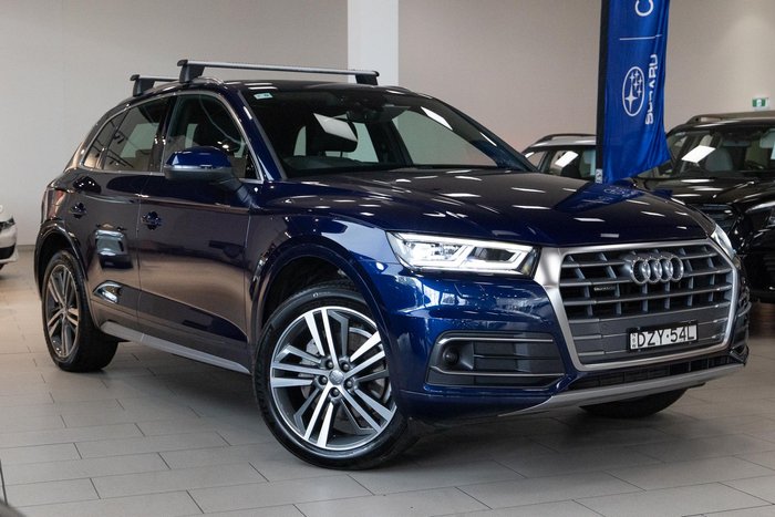 2018 Audi Q5 45 TFSI sport FY MY19 4X4 On Demand BLUE