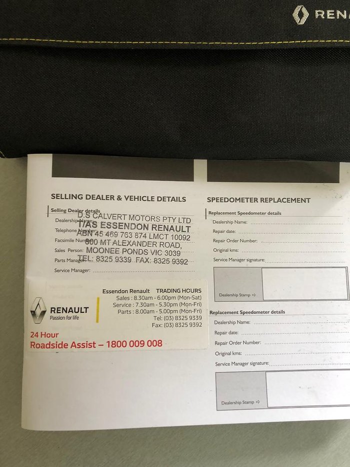 2018 Renault Trafic 103KW X82 Storm Grey