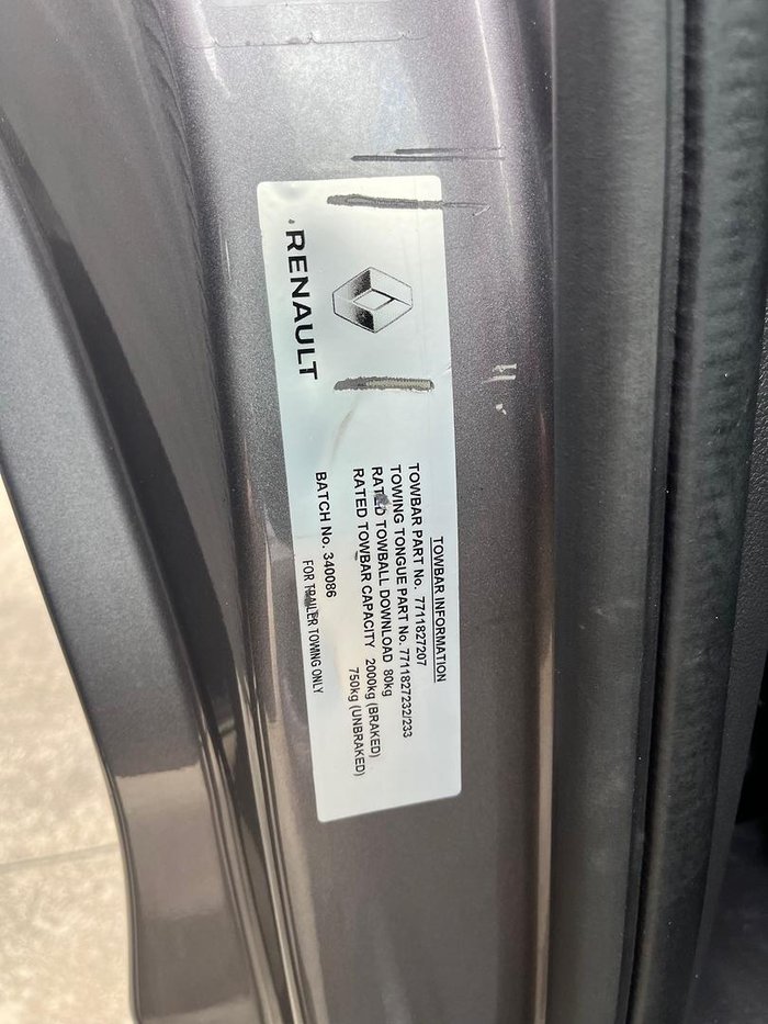 2018 Renault Trafic 103KW X82 Storm Grey