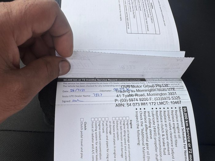 2019 Isuzu D-MAX SX MY19 4x2 Splash White