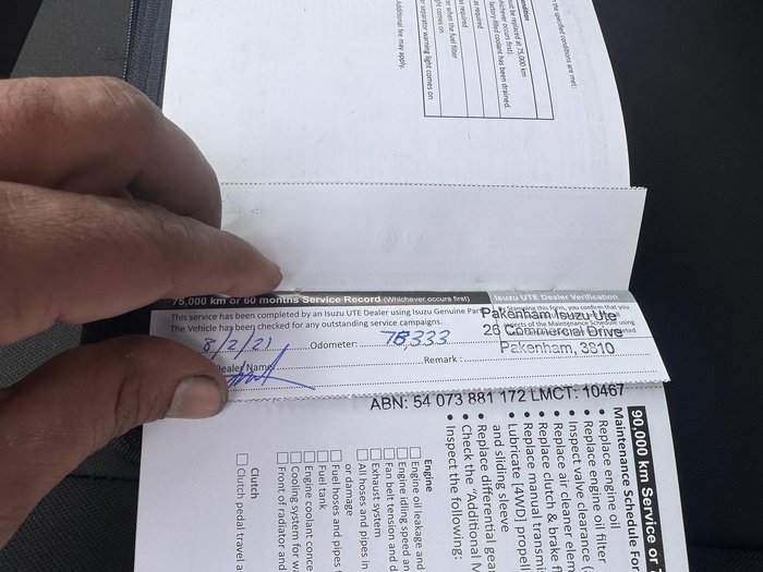 2019 Isuzu D-MAX SX MY19 4x2 Splash White