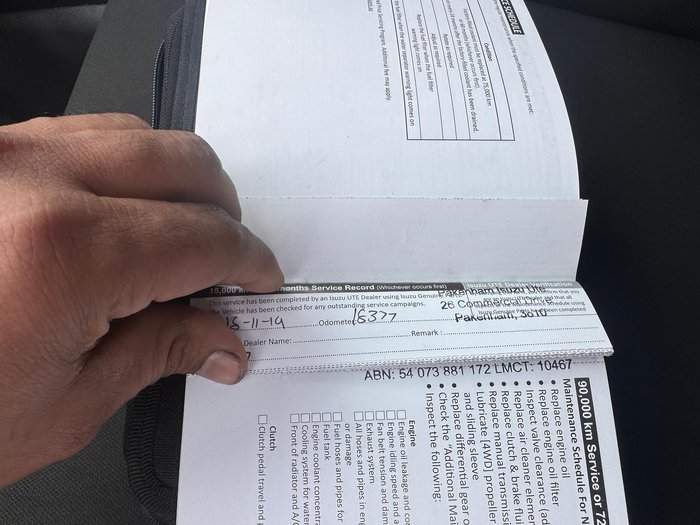 2019 Isuzu D-MAX SX MY19 4x2 Splash White