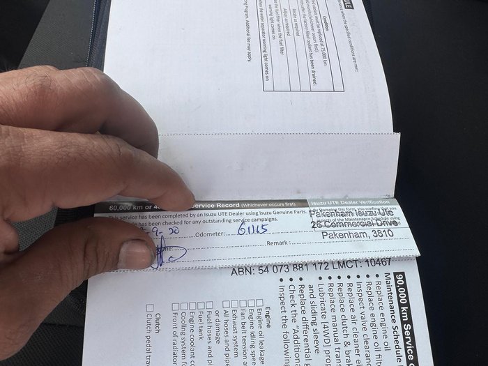 2019 Isuzu D-MAX SX MY19 4x2 Splash White