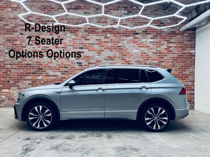 2020 Volkswagen Tiguan 162TSI Highline Allspace 5N MY20 Four Wheel Drive Pyrite Silver