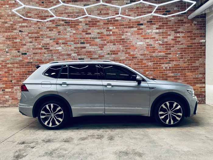 2020 Volkswagen Tiguan 162TSI Highline Allspace 5N MY20 Four Wheel Drive Pyrite Silver
