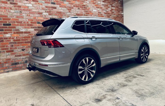 2020 Volkswagen Tiguan 162TSI Highline Allspace 5N MY20 Four Wheel Drive Pyrite Silver