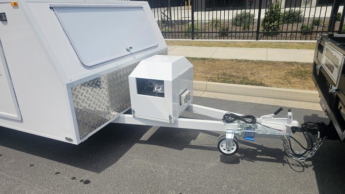 2025 McNeill 8 Berth Dog Trailer