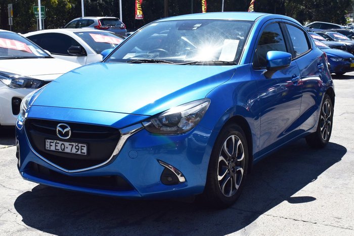2018 Mazda 2 Genki DJ Series Dynamic Blue