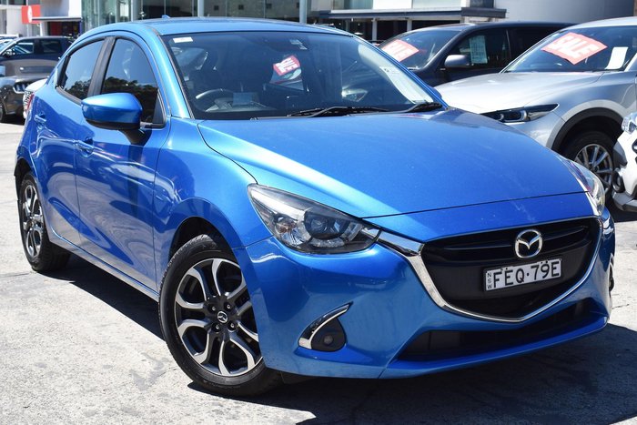 2018 Mazda 2 Genki DJ Series Dynamic Blue