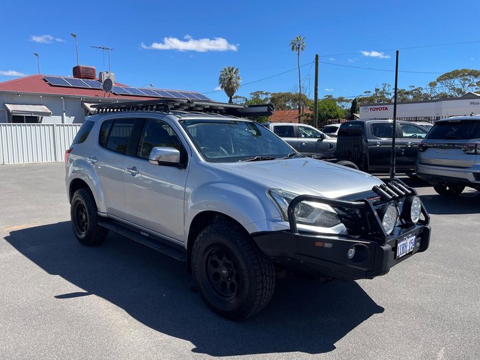 2018 Isuzu MU-X LS-T MY17 4X4 Dual Range Titanium Silver