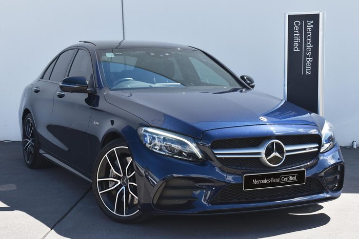 2021 Mercedes-Benz C-Class C43 AMG W205 Four Wheel Drive Cavansite Blue