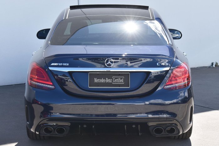 2021 Mercedes-Benz C-Class C43 AMG W205 Four Wheel Drive Cavansite Blue