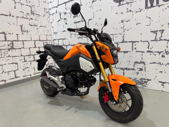 2018 Honda Grom (MSX125) MSX Orange