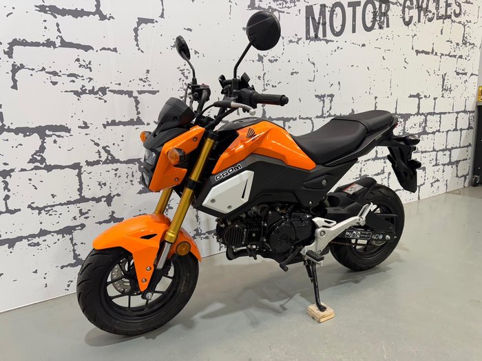 2018 Honda Grom (MSX125) MSX Orange