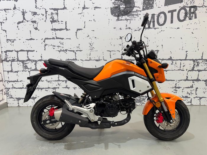 2018 Honda Grom (MSX125) MSX Orange