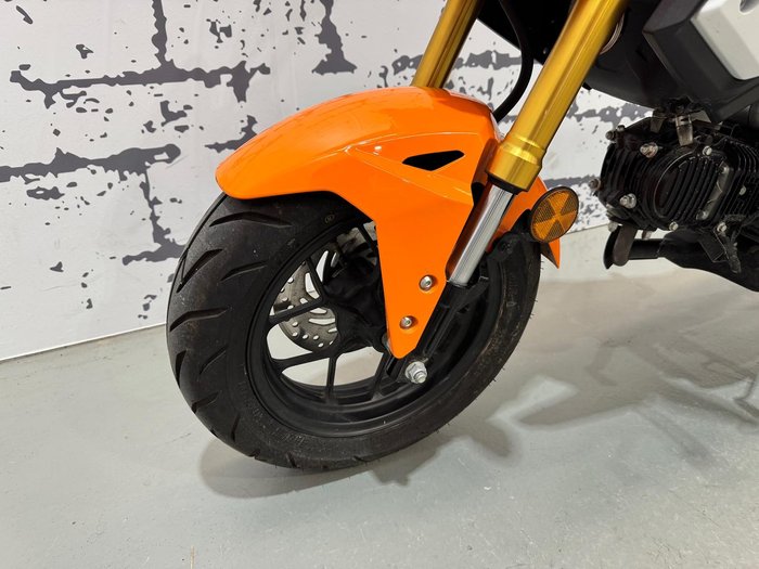 2018 Honda Grom (MSX125) MSX Orange