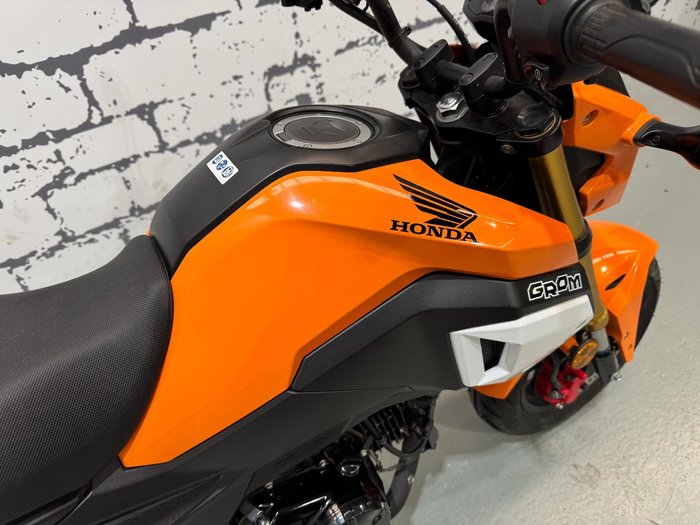 2018 Honda Grom (MSX125) MSX Orange