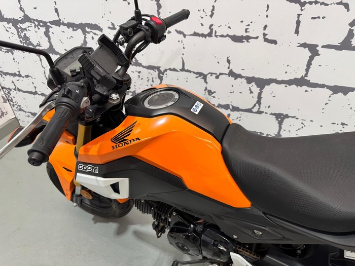 2018 Honda Grom (MSX125) MSX Orange