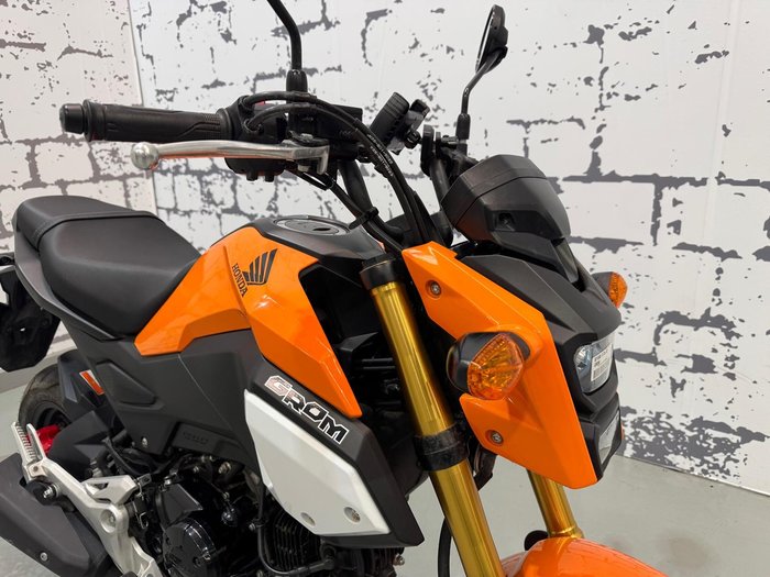2018 Honda Grom (MSX125) MSX Orange