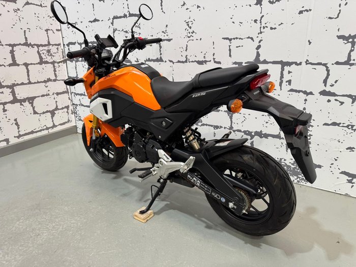 2018 Honda Grom (MSX125) MSX Orange