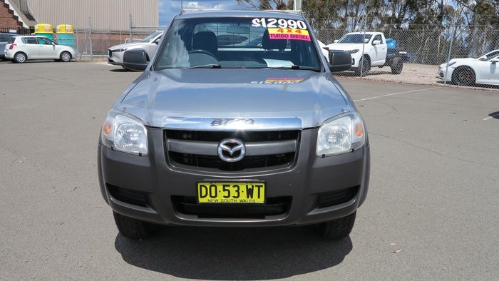 2008 Mazda BT-50 DX+ UN 4X4 Gloaming Silver