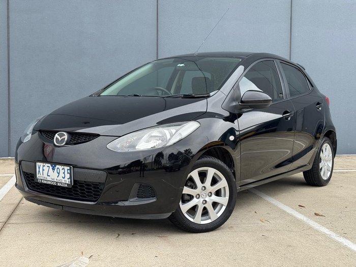 2009 Mazda 2 Maxx DE Series 1 Brilliant Black