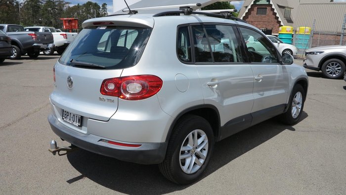 2010 Volkswagen Tiguan 103TDI 5N MY10 Four Wheel Drive Silver Leaf