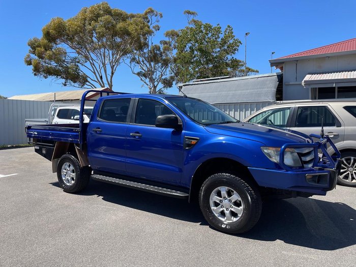 2013 Ford Ranger XLS PX 4X4 Dual Range Aurora Blue