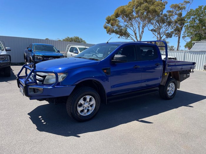 2013 Ford Ranger XLS PX 4X4 Dual Range Aurora Blue