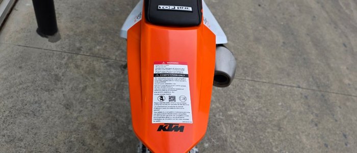 2024 Ktm 2024 Ktm 450CC XC-F WHITE/ORANGE