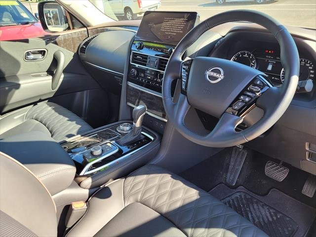 2025 NISSAN Y62 TI PATROL WAG 5.6 PET AUTO TI GUN METALLIC