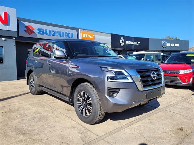 2025 NISSAN Y62 TI PATROL WAG 5.6 PET AUTO TI GUN METALLIC