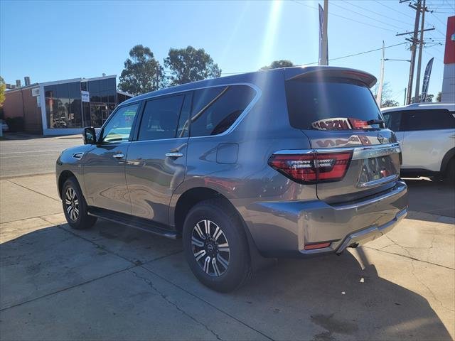 2025 NISSAN Y62 TI PATROL WAG 5.6 PET AUTO TI GUN METALLIC