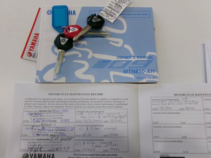 2017 YAMAHA MT-09 Black