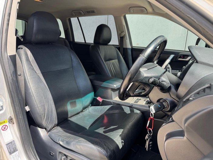 2011 Toyota Kluger KX-S GSU40R MY11 Silver Pearl