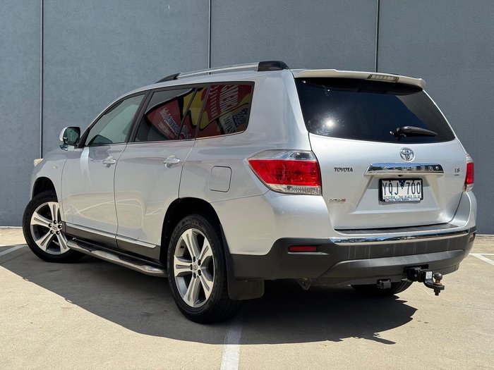 2011 Toyota Kluger KX-S GSU40R MY11 Silver Pearl