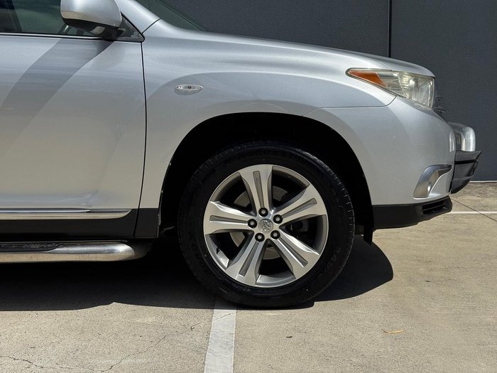 2011 Toyota Kluger KX-S GSU40R MY11 Silver Pearl