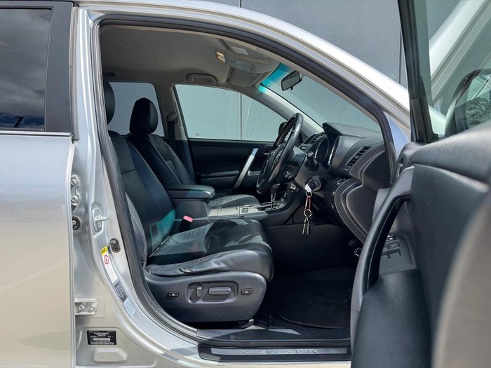 2011 Toyota Kluger KX-S GSU40R MY11 Silver Pearl