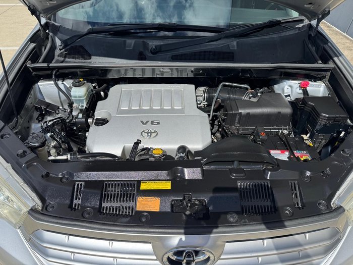 2011 Toyota Kluger KX-S GSU40R MY11 Silver Pearl