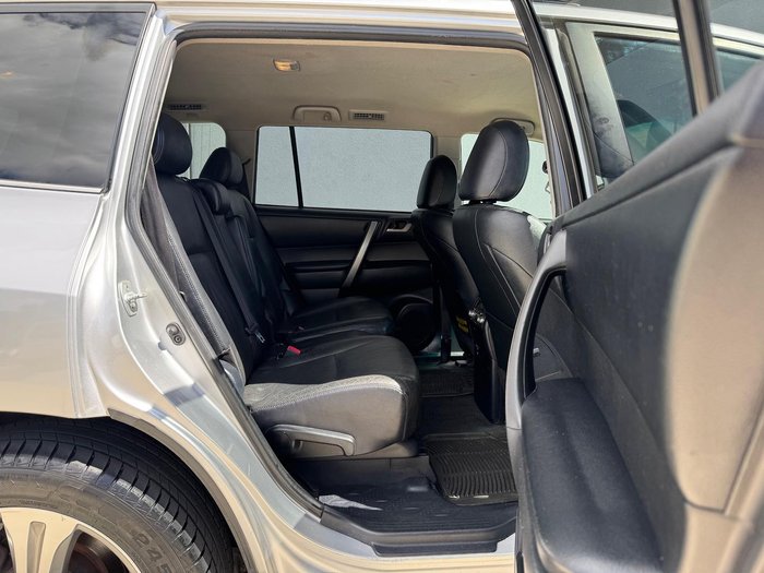 2011 Toyota Kluger KX-S GSU40R MY11 Silver Pearl