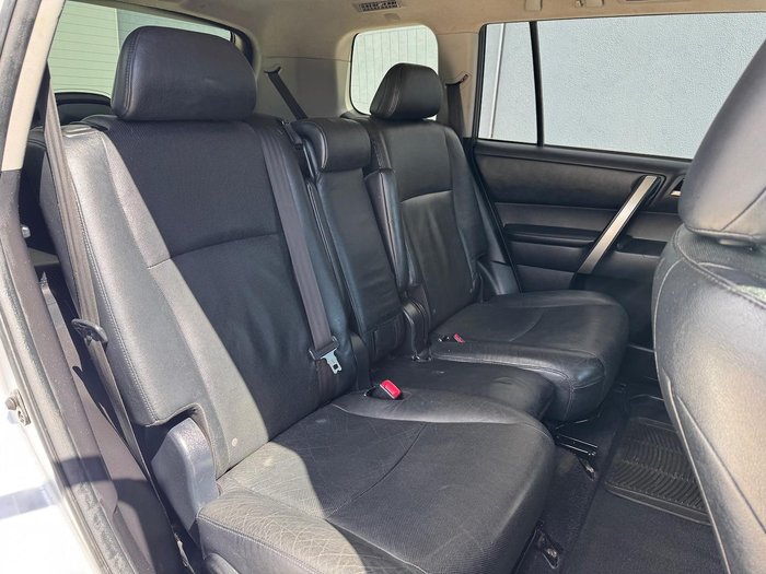 2011 Toyota Kluger KX-S GSU40R MY11 Silver Pearl
