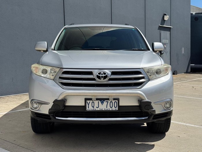2011 Toyota Kluger KX-S GSU40R MY11 Silver Pearl
