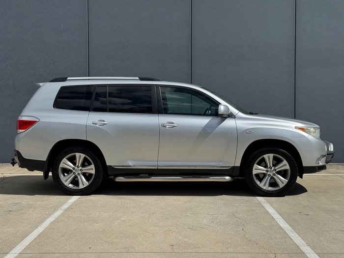 2011 Toyota Kluger KX-S GSU40R MY11 Silver Pearl