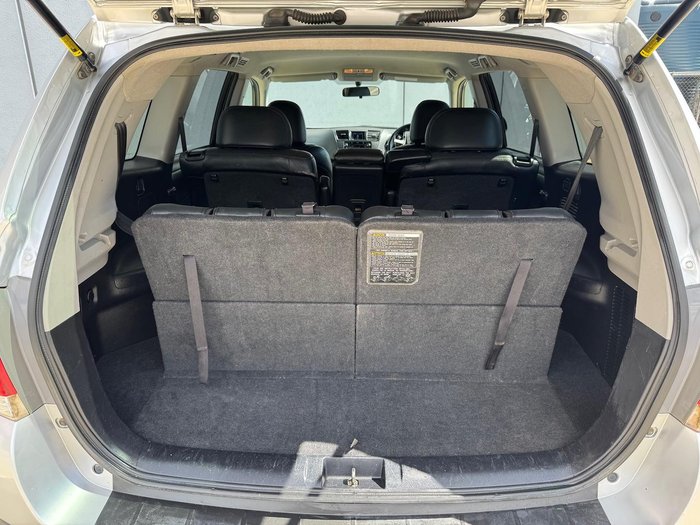 2011 Toyota Kluger KX-S GSU40R MY11 Silver Pearl